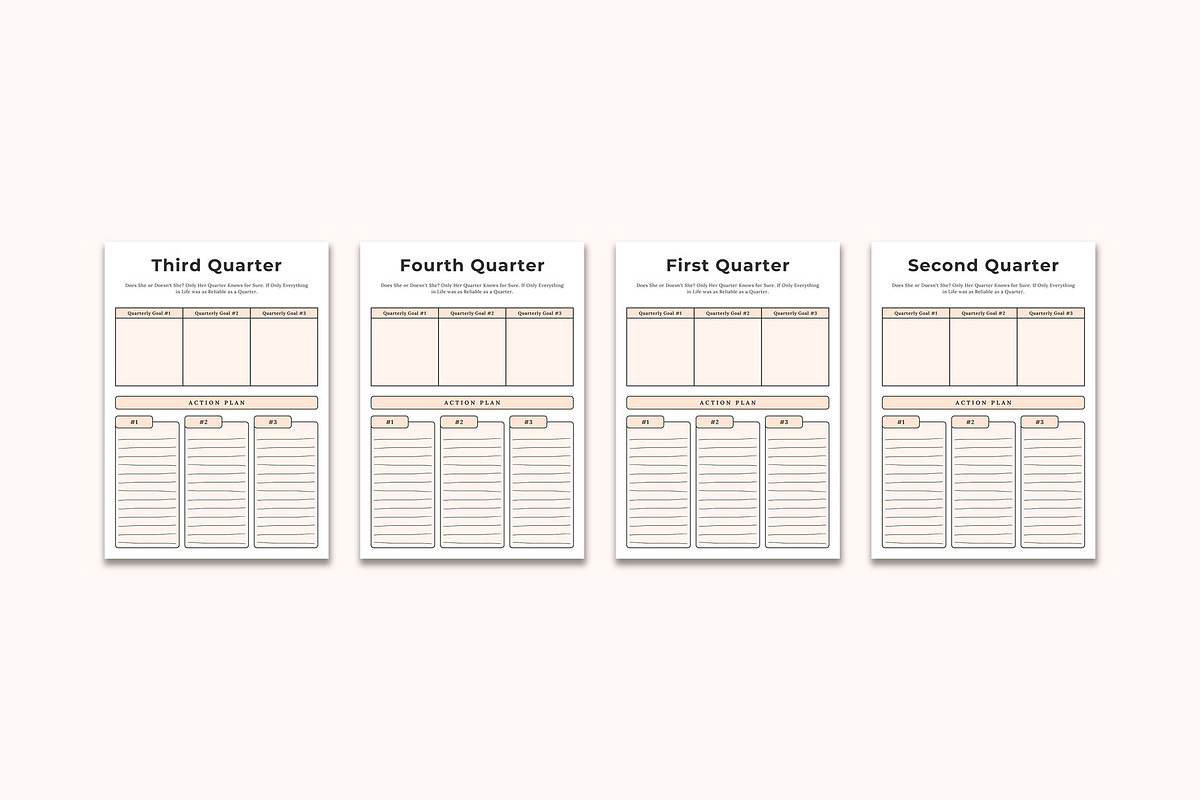 2022,2023 Planner Template Canva V13, a Stationery Template by LaxmiOwl (Photo 7 of 7)