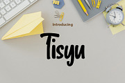 Tisyu, a Script Font by da_only_aan (Thumbnail 2 of 6)