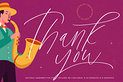 Melodies Sensation Natural Font, a Script Font by stylishtype.co (Thumbnail 20 of 20)
