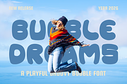 Groovy Clouds Groovy Bubble Font, a Font by PutraCetol Studio (Thumbnail 4 of 5)