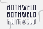 Bothweld Typeface, a Sans Serif Font by Izalsye (Thumbnail 2 of 9)