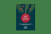 Happy Holidays Card for Business, a Card Template by Woow Party (Thumbnail 2 of 2)