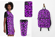 Seamless leopard patterns collection, a Pattern Graphic by PatapovaVika (Thumbnail 2 of 3)