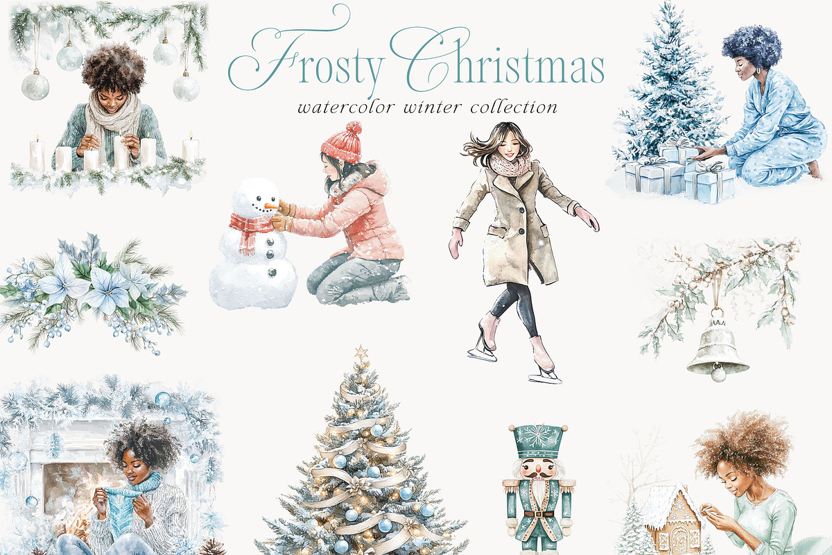 New! Winter Christmas Edition, a Seasonal Illustration by Isabelle Salem (Photo 74 of 227)