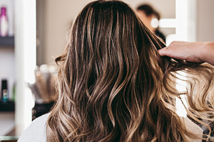 Hairstyle salon stock photo containing stylist and hairstyle