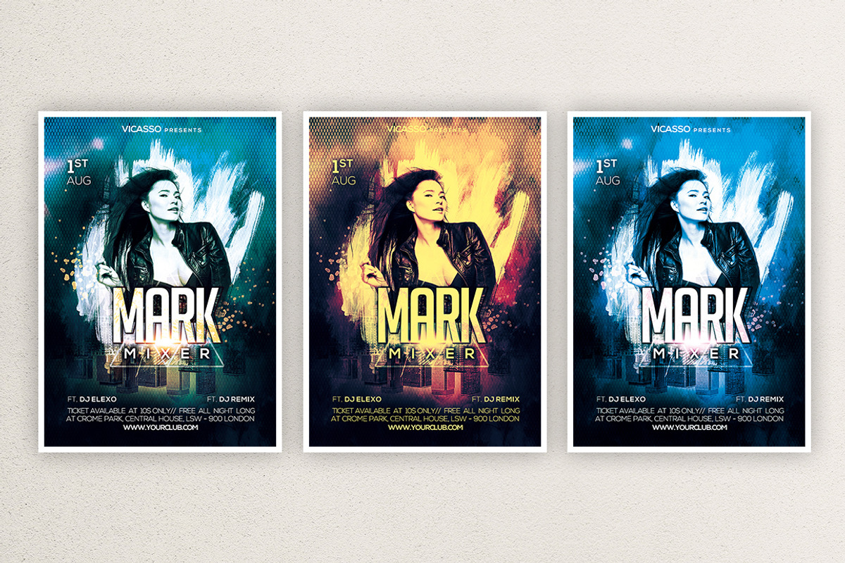 Dj Party 6, a Flyer Template by What a Story (Photo 3 of 5)