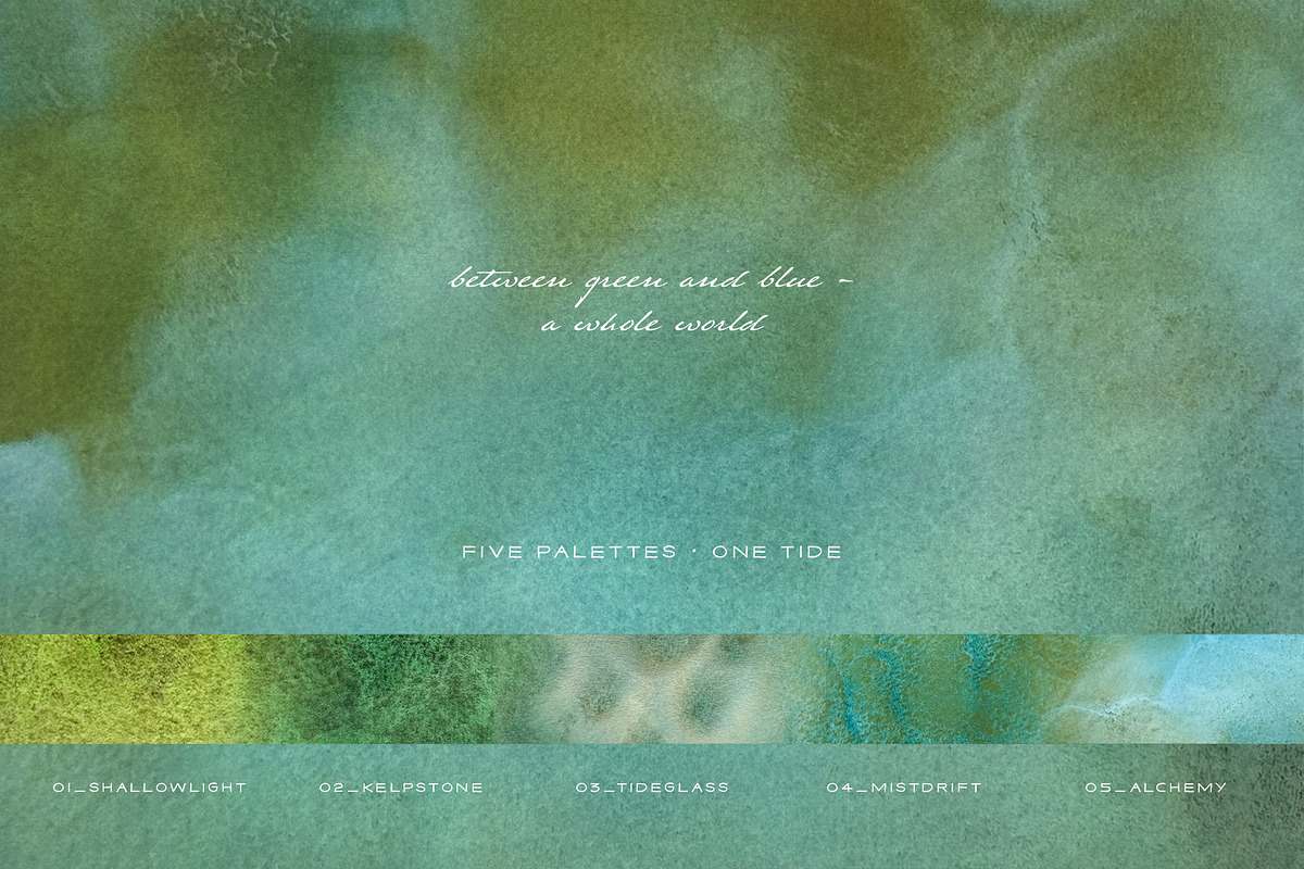 Tideveil - Watercolor Textures, a Texture Graphic by alonahaidash (Photo 2 of 12)