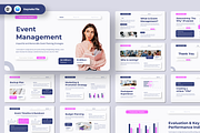 Event Management - Keynote Template, a Presentation Template by QR Design Studio (Thumbnail 1 of 3)