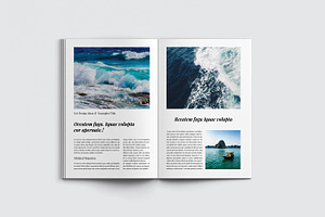 Canva Magazine Template