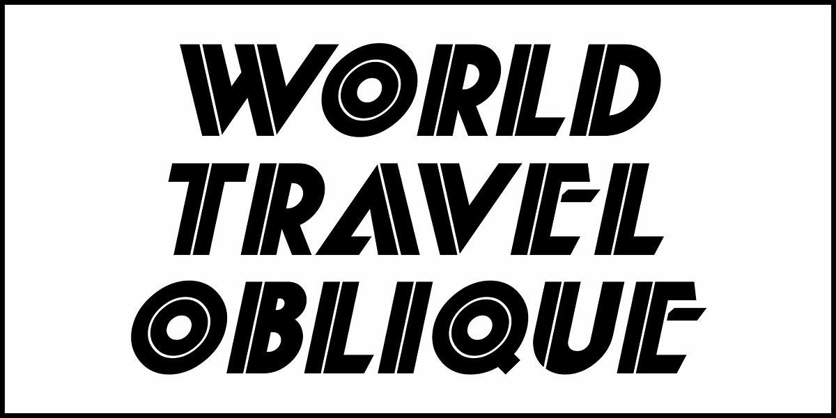World Travel JNL, a Font by Jeff Levine Fonts (Photo 4 of 5)