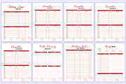 Christmas Planner Bundle Canva Kdp, a Stationery Template by Mustafiz (Thumbnail 4 of 5)