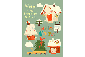 Cartoon Illustration with Cute, an Object Illustration by Maria Starus