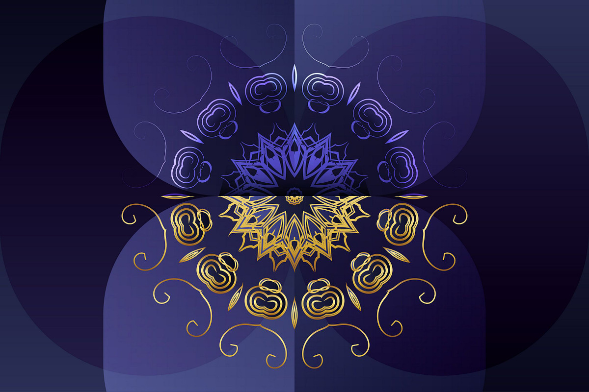 Mandala Circular Pattern Vector Pack, a Background Graphic by NJ Himel (Photo 30 of 95)