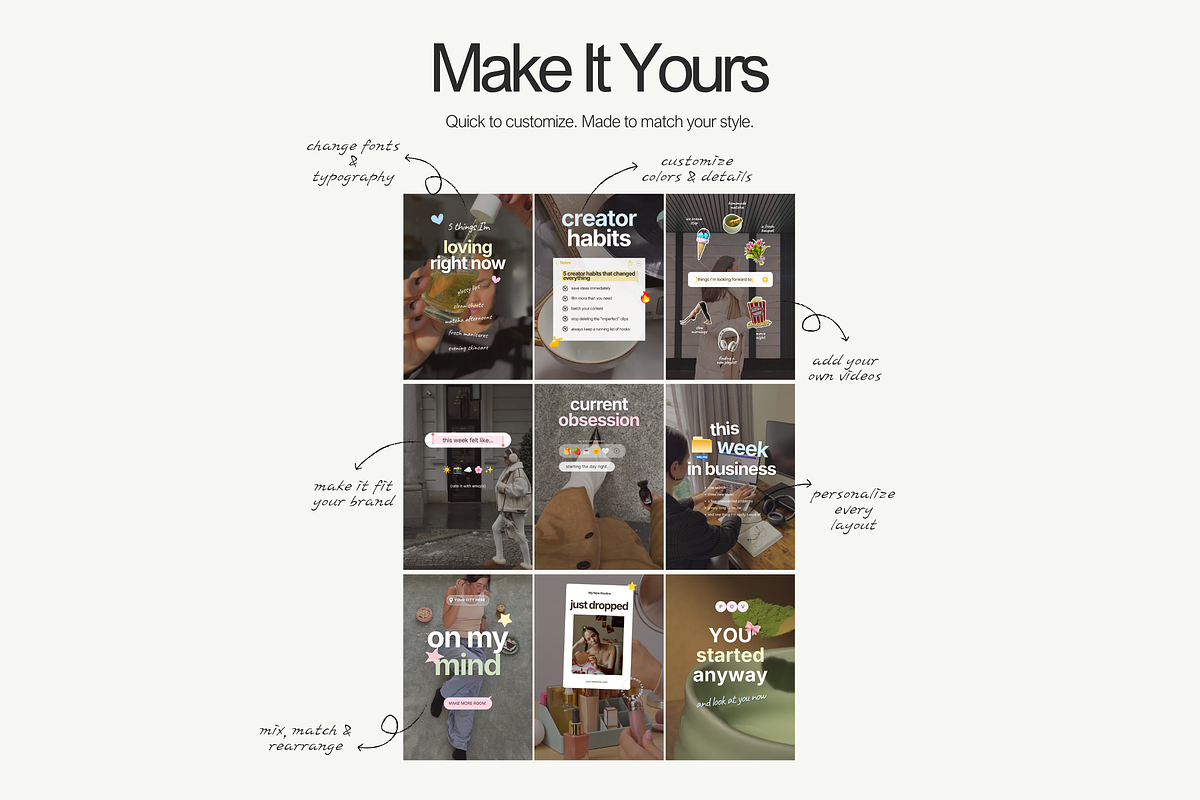 Viral iOS Reels Canva Templates, a Social Media Template by DigiPax (Photo 9 of 14)