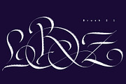 CalligraphyMasters Procreate Brushes, a Brush Add-On by the Fontmaker (Thumbnail 33 of 38)