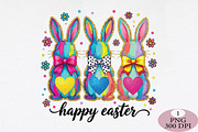 Happy Easter PNG, Coquette Easter Bu, an Illustration by Daily.Designs (Thumbnail 1 of 5)