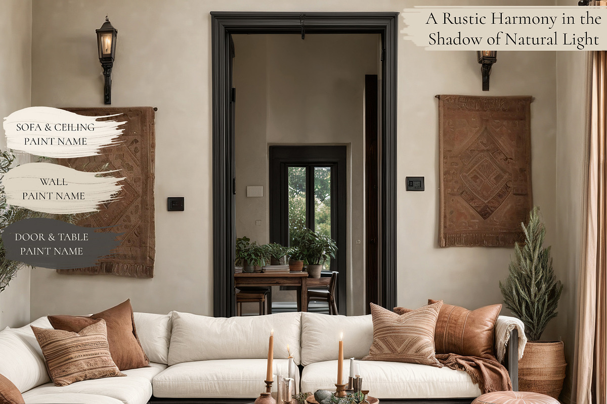 Behr Rustic Farmhouse Paint Palette, a Presentation Template by CONCEPT COLORS (Photo 5 of 9)