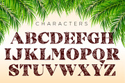 Frida - Typeface, a Serif Font by Macaroni Mayhem (Thumbnail 6 of 7)