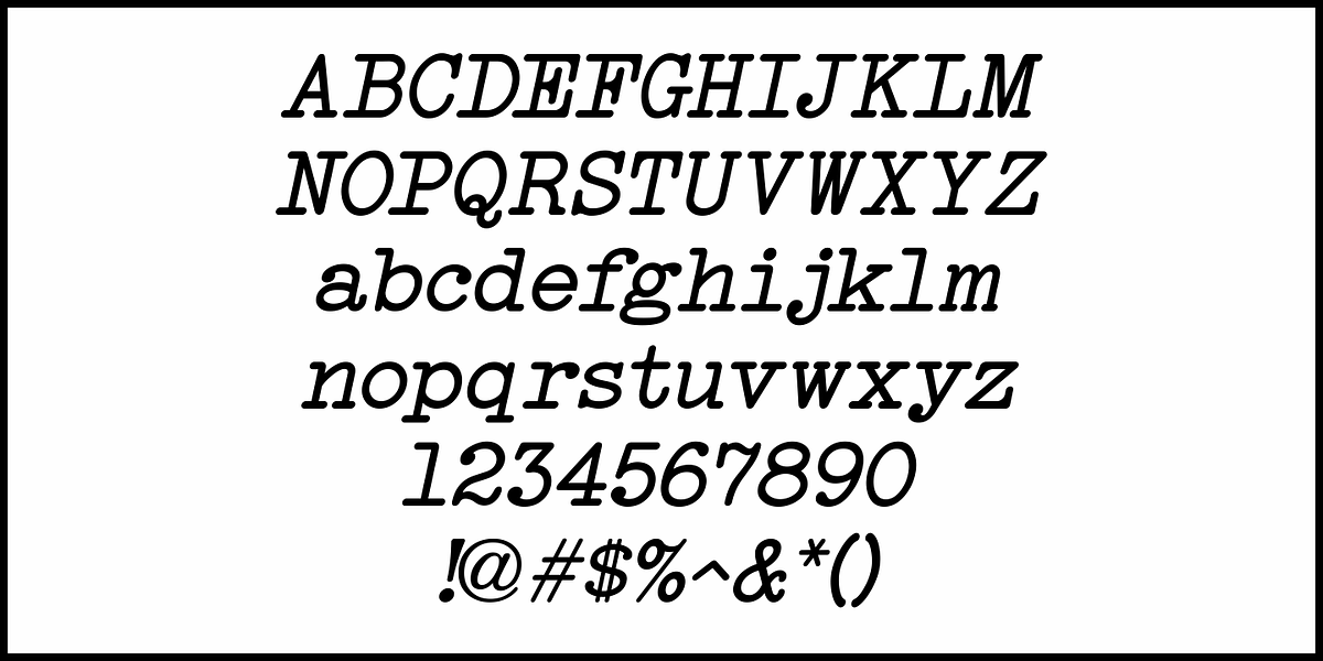 Cub Reporter JNL, a Font by Jeff Levine Fonts (Photo 5 of 5)