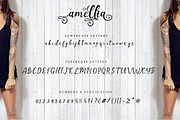 Amellia Beauty Script, a Script Font by Haksen (Thumbnail 4 of 5)