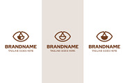 Eye of Law Simple Logo, a Branding & Logo Template by Pray Art Design Studio (Thumbnail 1 of 2)