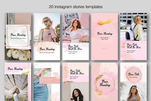 Pink Puzzle CANVA Instagram Template