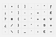 Flip - Square font, a Sans Serif Font by SelfBuild Type (Thumbnail 11 of 12)