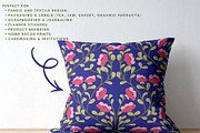 Folklore Flora Pattern Collection, a Pattern Graphic by Traveling Designer (Thumbnail 5 of 6)