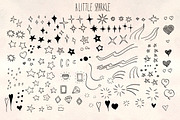 A Little Sparkle 80+ Graphics Bundle, a Decorative Illustration by Violet LeBeaux (Thumbnail 1 of 3)