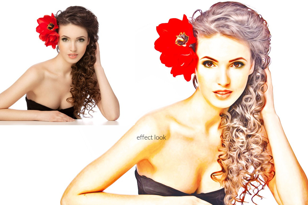 Glamour Photoshop Actions, an Action Add-On by MRI STUDIO (Photo 8 of 10)