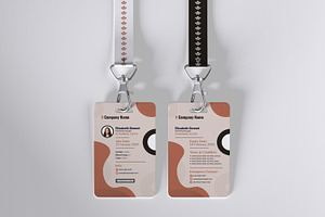 Corporate ID Card Template, a Card Template by ContestDesign