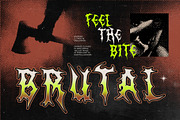 CS Venom – Black Metal Font, a Blackletter Font by Craft Supply Co. (Thumbnail 5 of 8)