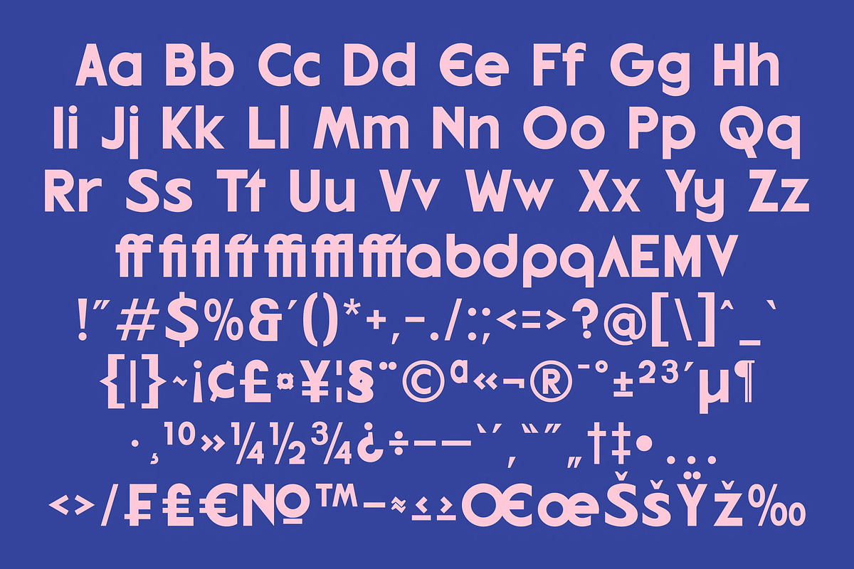 Break Makers Modern Sans Serif Font, a Sans Serif Font by AmorfaType (Photo 10 of 10)
