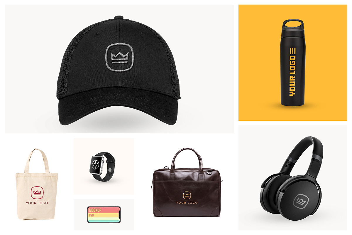 20 Logo Mockups Branding Bundle, a Shirt Mockup by Creativeadi (Photo 3 of 23)