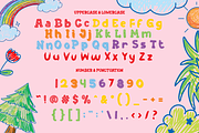 Crayon Craft - Kids Font, a Font by PutraCetol Studio (Thumbnail 8 of 11)