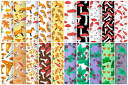 Autumn Fox forest watercolor set, an Illustration by Darka_Podarka (Thumbnail 2 of 5)