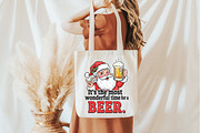 Funny Santa Christmas Sublimation, an Illustration by Libby Wishes (Thumbnail 3 of 5)