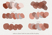 Amber Gouache Kit for Procreate, a Brush Add-On by Liquid Amethyst Art (Thumbnail 6 of 9)