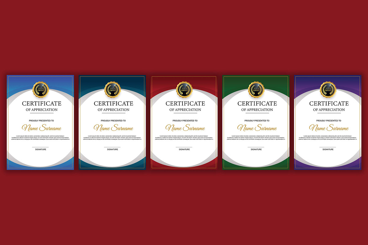 Business Certificates, a Presentation Template by Believe Creatives (Photo 3 of 8)