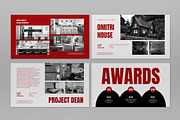 Red Gothic Architecture Power Point, a Presentation Template by graphicook (Thumbnail 4 of 5)