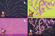 Lightning & Magic Illustrator Brush, a Brush Add-On by MarkieAnn Creative (Thumbnail 3 of 6)