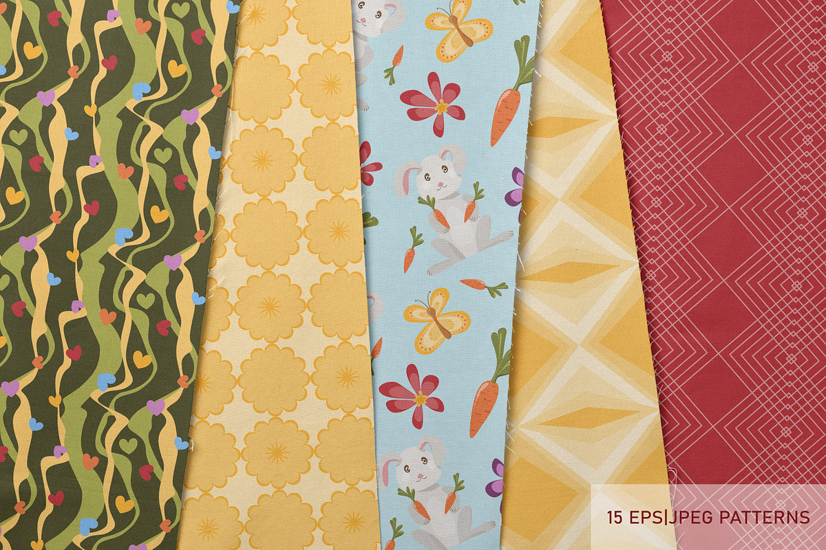 Happy Easter Vector Bundle, a Seasonal Illustration by Vaniuta_Art (Photo 3 of 11)