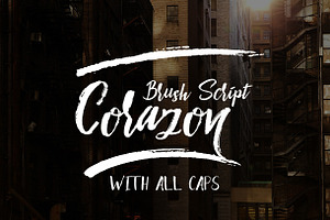 Corazon Brush Script 