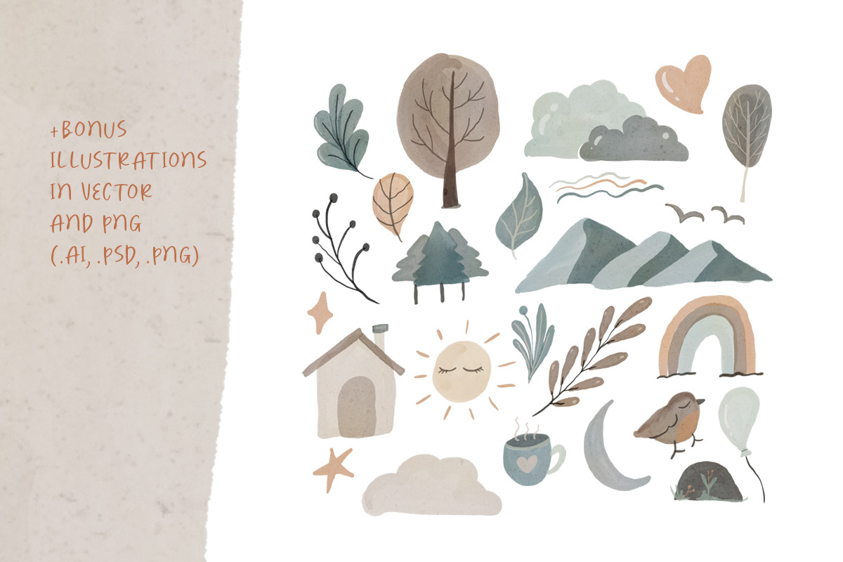 Folklore Story - Cute Font (+BONUS), a Font by Sarid Ezra (Photo 5 of 9)