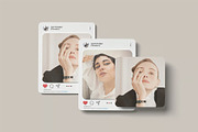 Instagram Post Mockup, a Device Mockup by zpackcreative (Thumbnail 2 of 5)