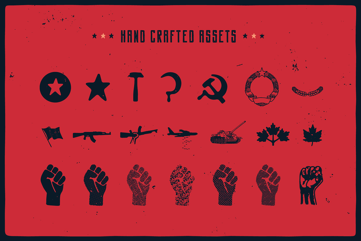 The Vintage Wartime Collection, a Font by OPENCITYDESIGNCO (Photo 25 of 25)
