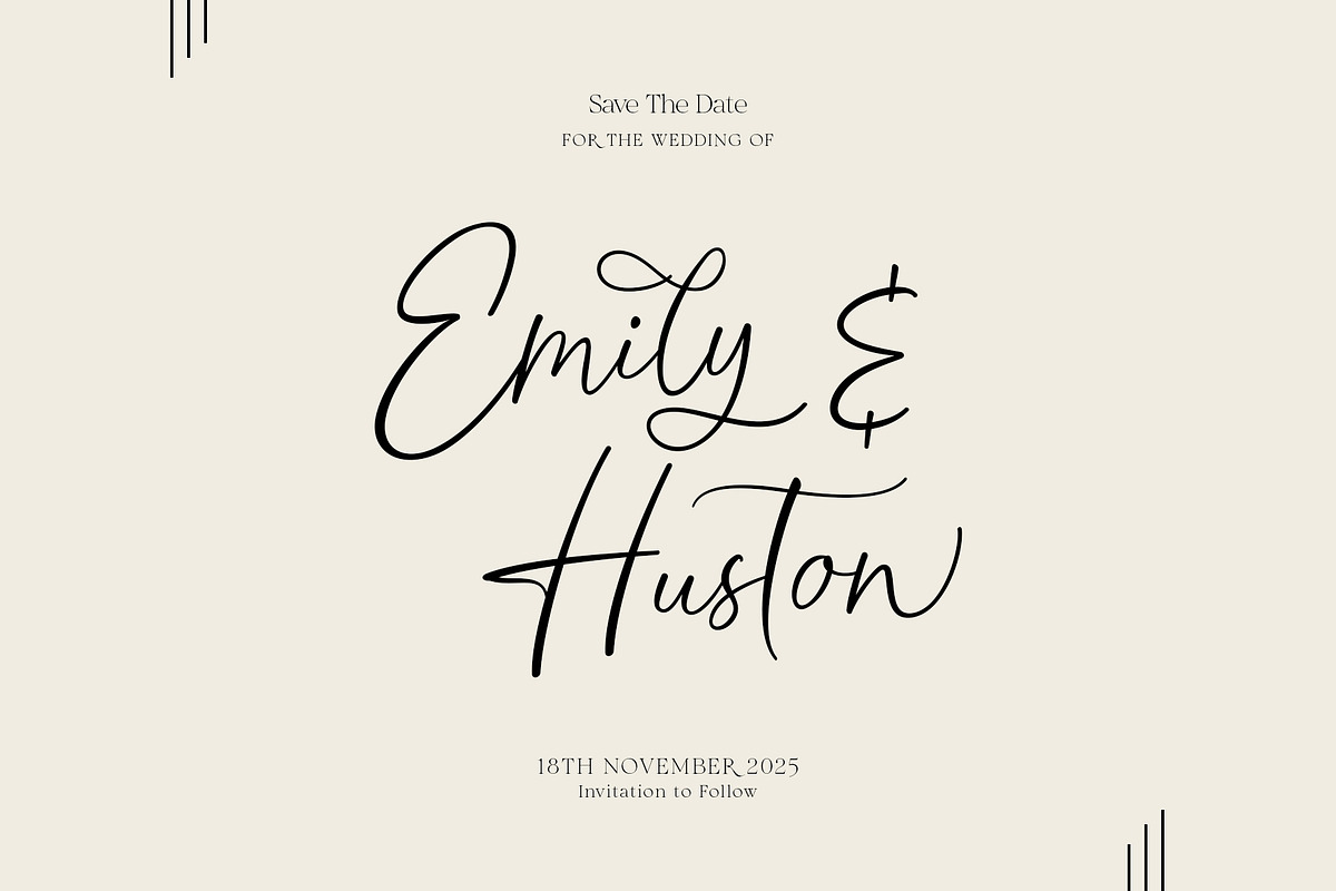 Cindoy Script, a Script Font by Realtype (Photo 3 of 7)