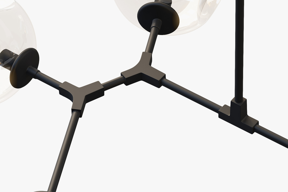 Joybird Atlas Chandelier, a Light 3D Model by 3dmitruk (Photo 8 of 10)