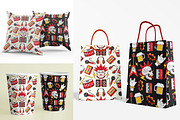 Rock Music seamless pattern, a Pattern Graphic by Kevyn Creative (Thumbnail 3 of 3)