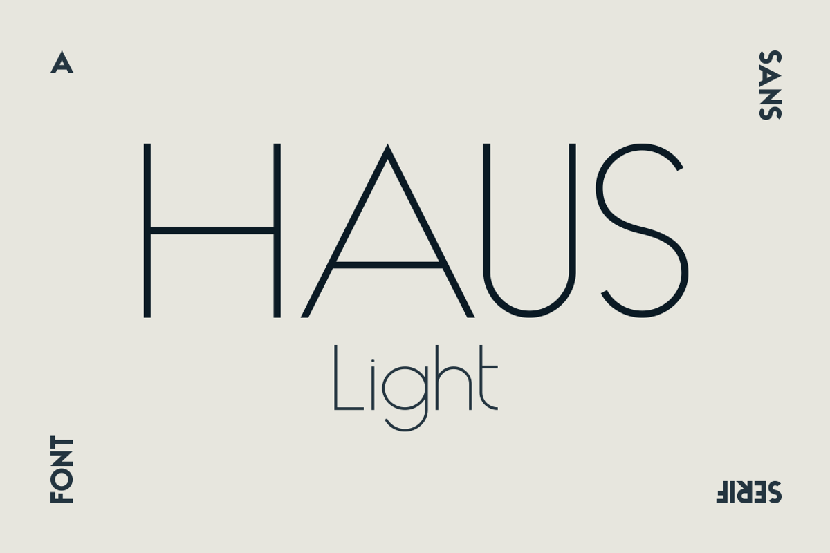 HAUS Sans Light
